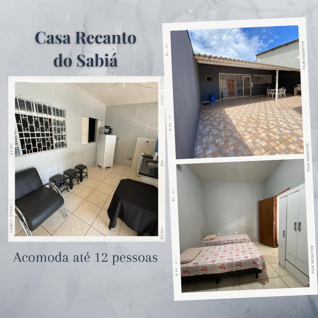 Casas De Temporadas - Hotel Recanto Do Sossego Uberlândia Esterno foto
