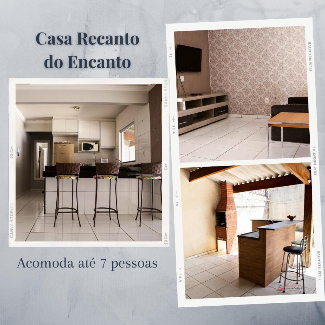 Casas De Temporadas - Hotel Recanto Do Sossego Uberlândia Esterno foto
