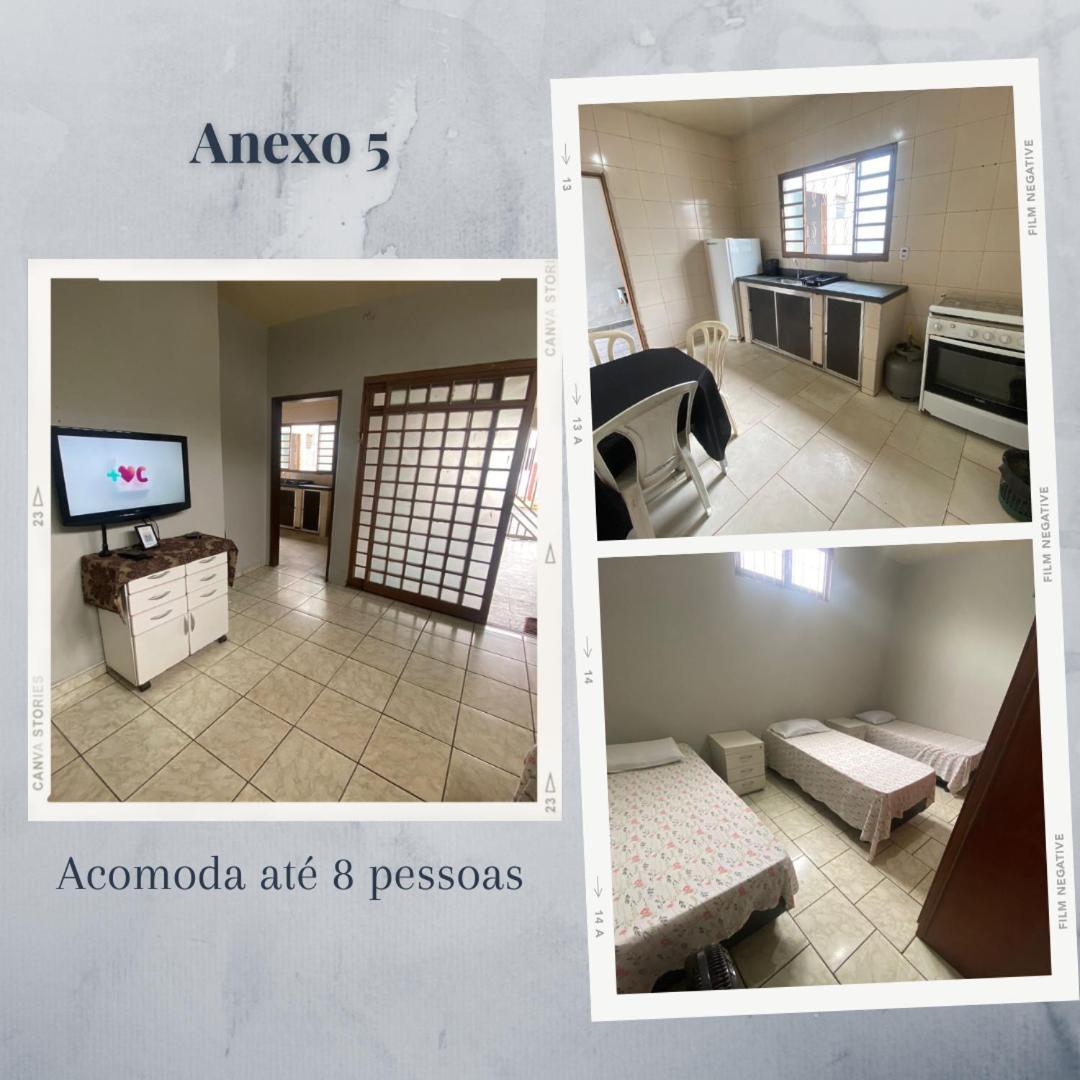 Casas De Temporadas - Hotel Recanto Do Sossego Uberlândia Esterno foto