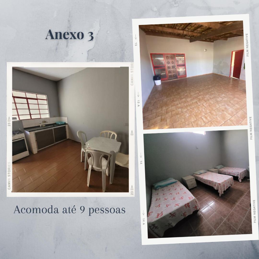 Casas De Temporadas - Hotel Recanto Do Sossego Uberlândia Esterno foto